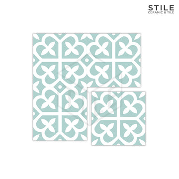 ALDO GREEN PATTERN TILE