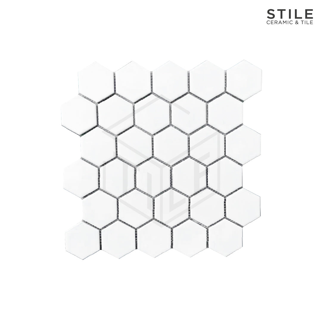 WHITE HEXAGON TILE white-hexagon-tile