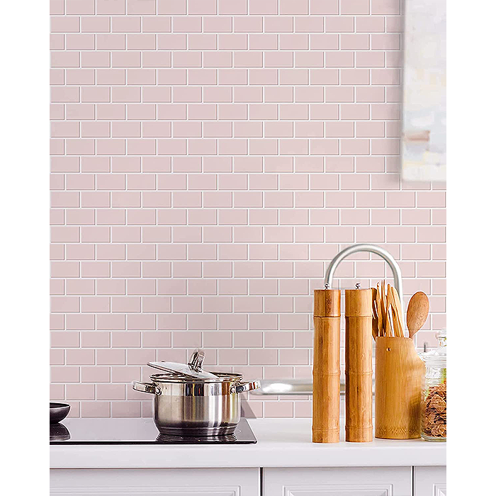 GLOSSY PINK SUBWAY STICKER